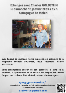 15 janvier 2023 - Echanges avec Charles GOLDSTEIN